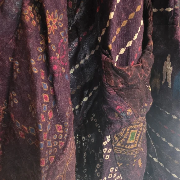 EARTHBOUND Multicolor Patchwork Kimono - Picture 3 of 4